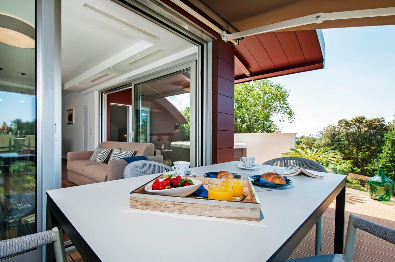 The Q Superior - A Penthouse With Jacuzzi And Sauna Rovinj Exterior foto